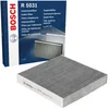 Image de Bosch R5031 Filtre d'Habitacle à Charbon Actif de Remplacement | Contre les Mauvaises Odeurs, le Pollen et la Poussière pour un air plus pur à l’Intérieur du Véhicule
