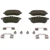Image de BOSCH Plaquettes de freins Avant Épaisseur 20,6mm avec ressort avec accessoires 0 986 494 593