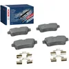 Image de Bosch BP1359 - Plaquettes de Frein Arrière pour Voiture - Qualité Bosch - Réduction du Bruit et de la Poussière - Certifié ECE-R90 - Sans Cuivre - Jeu de 4 Plaquettes - Avec Accessoires