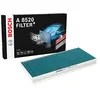 Image de Bosch A8520 - Filtre d'habitacle anti-odeurs et anti-bactérien Filter+ - filtre à poussière et à pollen