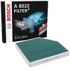 Image de Bosch A8522 - Filtre d'habitacle anti-odeurs et anti-bactérien Filter+ - filtre à poussière et à Pollen
