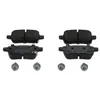 Image de Bosch BP1762 - Plaquettes de Frein Arrière pour Voiture - Jeu de 4 | Qualité Bosch - Réduction du Bruit et de la Poussière - Certifié ECE-R90 - Sans Cuivre - Avec Accessoires