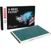 Image de Bosch A8532 - Filtre d'habitacle anti-odeurs et anti-bactérien Filter+ - filtre à poussière et à pollen