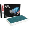 Image de Bosch A8534 - Filtre d'habitacle anti-odeurs et anti-bactérien Filter+ - filtre à poussière et à pollen