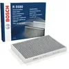 Image de Bosch R5580 Filtre d'Habitacle à Charbon Actif de Remplacement - Contre les Mauvaises Odeurs, le Pollen et la Poussière pour un air plus pur à l’Intérieur du Véhicule