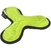 Image de EBI, Jouet pour Chien Tug-o-War Triple - Y 22x14x5,5 cm Jaune, Très résistant et Ultra Robuste, Mousse EVA de qualité enduite de Tissu Oxford, avec Squeaker, Tissu avec Motifs 3D