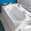 Image de Villeroy & Boch O.novo Duo Baignoire rectangulaire encastrée, UBA180CAS2V-01,