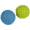 Image de Xavax Balles de Séchage pour Sèche-linge, Lot de 2, Réducteur de Temps de Séchage, Assouplissant Naturel, Anti-Plis, Vert/Bleu
