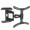 Image de Hama Support mural TV Fullmotion (pour diagonale d'écran de 81 à 165cm (32" à 65"), pour un maximum de 35 kg, VESA jusqu'à 400 x 400, 3 étoiles) Noir