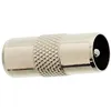 Image de Hama Adaptateur d’antenne, fiche coaxiale mâle - fiche coaxiale mâle, métal,Garantie 10 ans,Argent