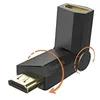 Image de Hama Adaptateur HDMI Prise HDMI (Angle, Rotatif, Compact, 4096 x 2160, HDMI 2.0b) Noir