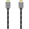 Image de Câble de raccordement Hama HDMI Fiche mâle HDMI-A, Fiche mâle HDMI-A 2.00 m gris, noir 00200504 8K UHD Câble HDMI