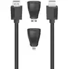 Image de Câble de raccordement Hama HDMI 1.5 m noir 00200705 Câble HDMI