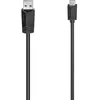 Image de Hama Câble USB C USB A 0.75m Garantie 10ANS (mâle-mâle, Cable de charge, USB 2.0, 480 Mbps,Protection Anti-Pliage, Cable iPhone 16/15, Samsung, iPad) Noir