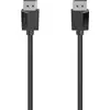 Image de Câble de raccordement Hama DisplayPort Fiche mâle DisplayPort, Fiche mâle DisplayPort 3.00 m noir 00200697 Câble DisplayPort