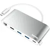 Image de Hama 00200111 hub & concentrateur USB 3.2 Gen 1 (3.1 Gen 1) Type-C 5000 Mbit/s Argent, Blanc