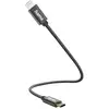 Image de Hama Câble de charge USB USB 2.0 Connecteur Lightning , USB-C® mâle 0.20 m noir 00201601