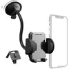 Image de Hama Support de téléphone portable pour voiture ventouse, grille de ventilation pivotant à 360° Convient pour une largeur: 40 - 110 mm