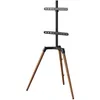 Image de Support TV en Bois véritable, 165 cm (65"), 400 x 400, orientable, Hauteur Variable, SW