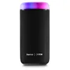 Image de Hama Haut-Parleur Bluetooth, 30 W (étanche IPX4, Effets Lumineux LED, 12 Heures d'autonomie, Haut-Parleur Bluetooth Petit, boîte à Musique Bluetooth, Enceinte Bluetooth), Noir