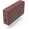 Image de Hama Color 20 - Batterie Externe [Power Bank 20 000mAh] [Batterie Portable USB C Fast Charge], Compatible avec iPhones Samsung et Bien Plus - Rouge