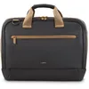 Image de Hama "Ultra Lightweight Sacoche pour Ordinateur Portable de 15,6" à 16,2" - Bandoulière & Compartiment Rembourrés, Sac Ultra Léger & Hydrofuge pour Voyage, Affaires, Travail, Cours - Noir/Caramel