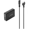 Image de Hama Station de charge USB 65.00 W USB-C® mâle Power Delivery noir pour prise murale GaN