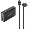 Image de Hama Station de charge USB 240 W USB-C® femelle, USB-A femelle QC 2.0, Power Delivery 3.0, Quick Charge 3.0 noir intérieure chargeur rapide, USB Power Delivery