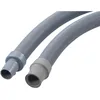 Image de Xavax Rallonge de tuyau de vidange et d'évacuation d'eau Universelle, Flexible pour machine à Laver le Linge ou Lave vaisselle, 2.5m, Haute résistance aux produits chimiques et à la pression, Gris