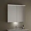 Image de Burgbad Eqio Armoire de toilette, 2 portes, SPGT090F3180,