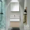 Image de Burgbad Fiumo Meuble avec vasque à poser et armoire de toilette, SFXV062LF3959FOT2C0001G0200,