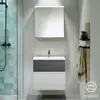 Image de Burgbad Fiumo Meuble avec vasque à poser et armoire de toilette, SFXV062RF3956FOT56C0001G0223,