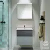 Image de Burgbad Fiumo Meuble avec vasque à poser et armoire de toilette, SFXV062RF3957FOT56C0001G0200,