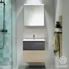 Image de Burgbad Fiumo Meuble avec vasque à poser et armoire de toilette, SFXV062RF3959FOT56C0001G0200,