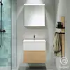 Image de Burgbad Fiumo Meuble avec vasque à poser et armoire de toilette, SFXV062RF3959FOT2C0001G0223,