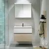 Image de Burgbad Fiumo Meuble avec vasque à poser et armoire de toilette, SFXV082F3959FOT2C0001G0200,
