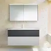 Image de Burgbad Fiumo Meuble avec vasque à poser et armoire de toilette, SFXV122F3956FOT56C0001G0223,