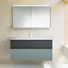 Image de Burgbad Fiumo Meuble avec vasque à poser et armoire de toilette, SFXV122F3957FOT56C0001G0200,