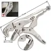 Image de Vigor V3738 Pince-étau droite à prisme 175 mm