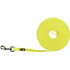 Image de TRIXIE Longe M XL, 10 m/17 mm, Jaune Fluo   Longe imperméable & essuyable, idéale pour la Promenade & l'entraînement avec Chiens de Taille Moyenne à très Grande