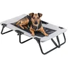Image de TRIXIE lit pour Chien Strong Edition en Beige/Noir   lit Stable et Confortable pour Chiens Jusqu’à 15 kg   Pliable & Facile d’Entretien   79 × 19 × 50 cm