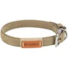 Image de BE Nordic Collier en Cuir, L: 50 56 cm/25 mm, Sable
