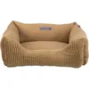 Image de TRIXIE Panier pour Chien Marley 100 x 70 cm en Ocre   Panier rectangulaire pour Grands Chiens - Corbeille Confortable avec Housse en Canvas Coton de qualité - Doux & Lavable
