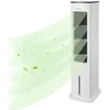 Image de Midea Refroidisseur d'air 4 en 1, Ventilateur avec refroidissement à eau 5L, humidificateur et ionisation, Climatiseur sans tuyau d'évacuation, 355m³/h, avec télécommande, 55W, Blanc