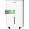 Image de COMFEE' Déshumidificateur Compacte, Absorbe jusqu'à 12L/jour, Mode nuit, Child lock, Minuterie 24H, Réservoir 2,5L, Pour pièce de 20-35 , Aqua Dry 12