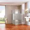 Image de HÜPPE 501 Design pure Porte pliante, pour accès d'angle, pour niche, pour paroi latérale, 510940092321, 510940