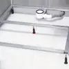 Image de HÜPPE Piètement pour receveur de douche, 215491000,