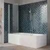 Image de HÜPPE 501 Design pure Pare-baignoire, mobile, 512401087322, 512401