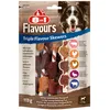Image de 8in1 Triple Flavour Skewers   6 Brochettes à Mâcher pour Chien adulte   Plus de viande, plus de durée de mâche - Limite le Tartre - Sans OGM, Conservateur Artificiel