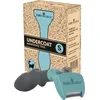 Image de FURMINATOR Outil de Toilettage pour Chat à Poils Longs de Petite Taille   Brosse Anti-mue S à Manche Ergonomique - Elimine 90% des Poils Morts - Nettoyage en 1 clic - Emballage Recyclable